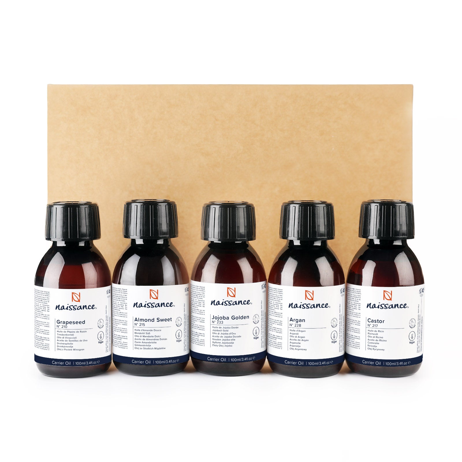 naissance-best-selling-carrier-oil-set-set-top-5-oli-vettore-uva-mandorla-jojoba image 2